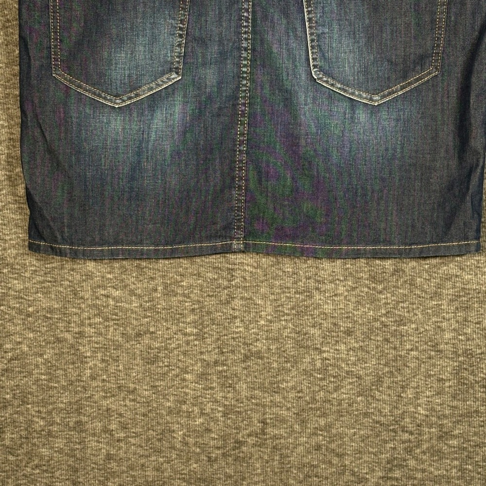 DSQUARED2 Denim Mini Skirt Women's Size 42 US 6 Dark Wash - Picture 9 of 16